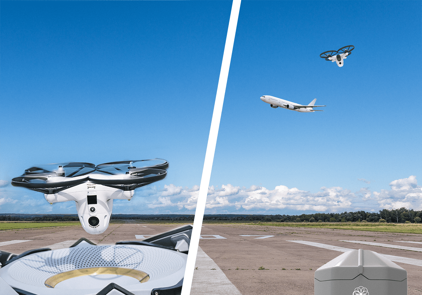 CIBOTICS Überwachungsdrohne-3 Objektschutz der CIBORIUS Gruppe