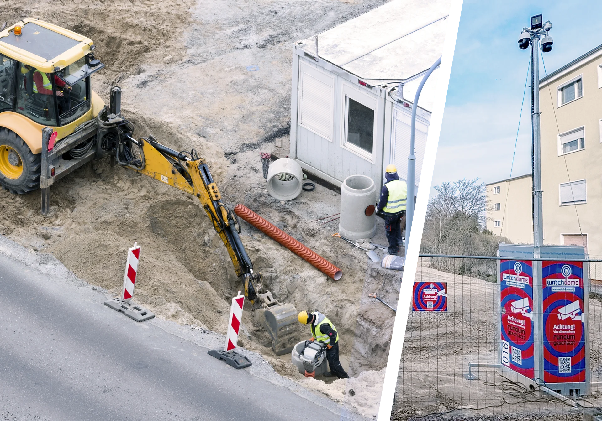 CIBORIUS Baustellenbewachung Objektschutz der CIBORIUS Gruppe